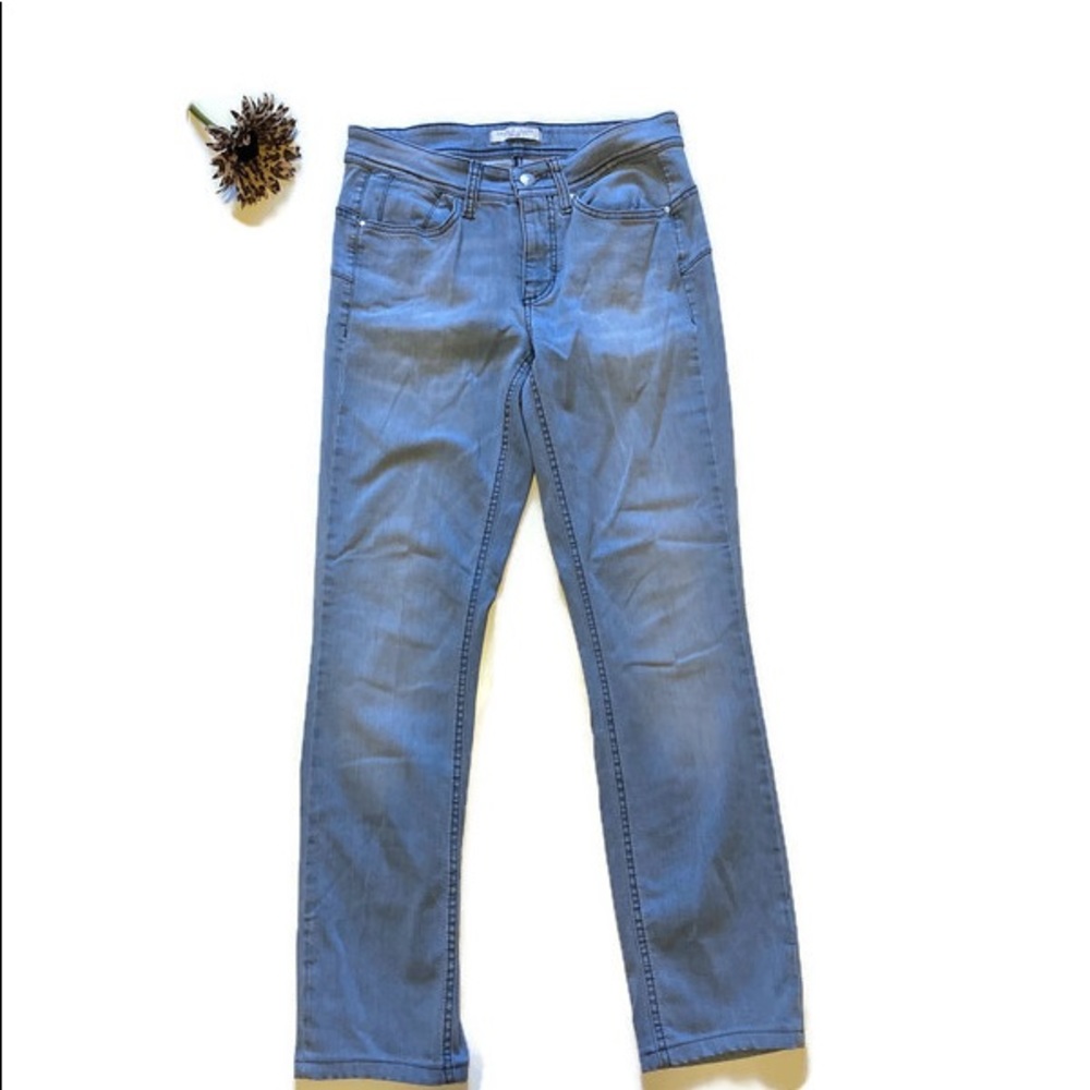 Cambio Parla Faded Blue Jeans Skinny Stretch  Size 4